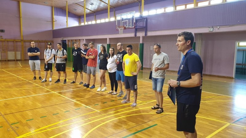 Košarkarji aktivno začeli počitnice