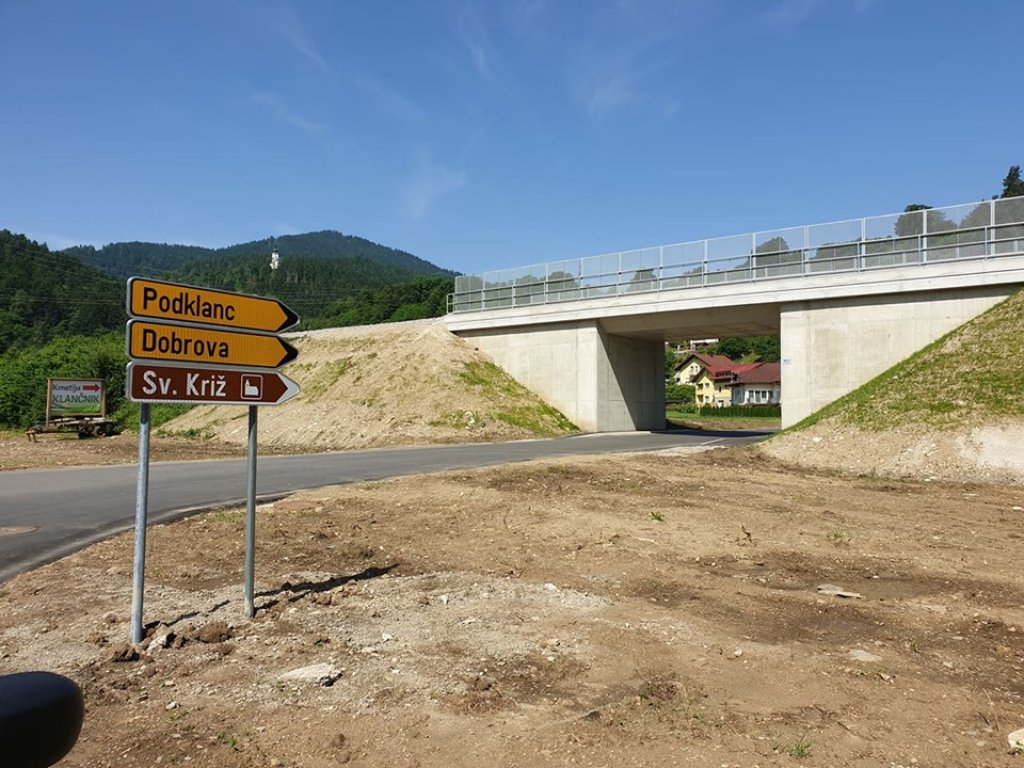 V Podklancu zaključena rekonstrukcija podvoza