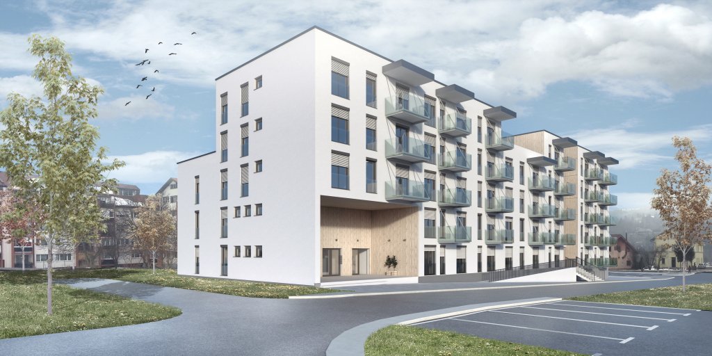 Podpis pogodbe za izgradnjo bloka neprofitnih stanovanj